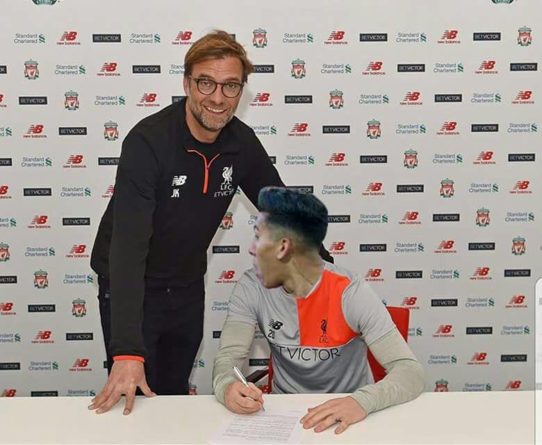 Firmino when he signs a new deal!