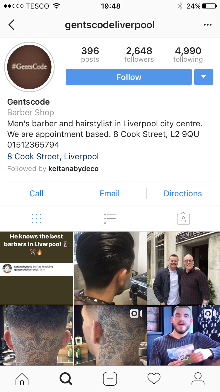 Naby keita starts following barbers in Liverpool... but odd right?