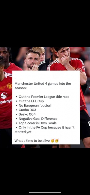 It’s going well at man utd