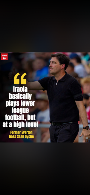 What kind of football did he play to make that statement?