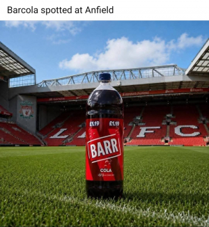 Barcola at Anfield