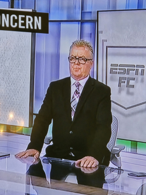 Steve Nichol doing his Bricktop impression on ESPN